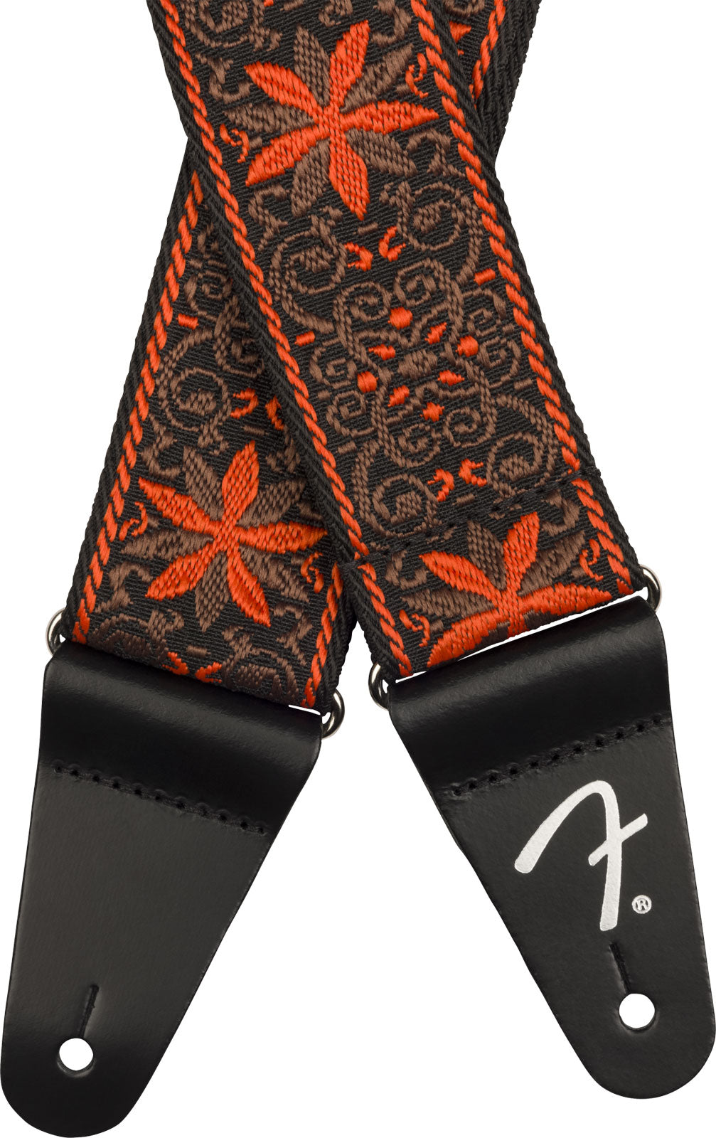 PASADENA WOVEN STRAP ORANGE WALLFLOWER 2"