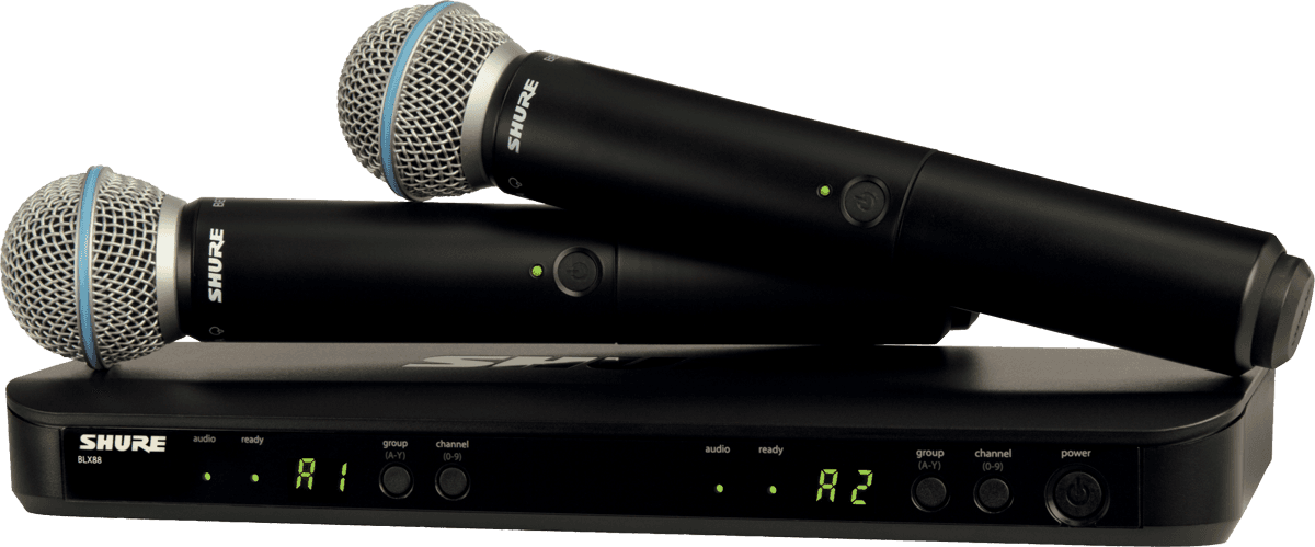 Shure BLX288E-B58-M17
