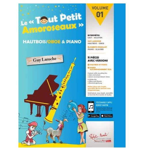 Laroche G. - Le Tout Petit Amoroseaux Vol.1 - Hautbois