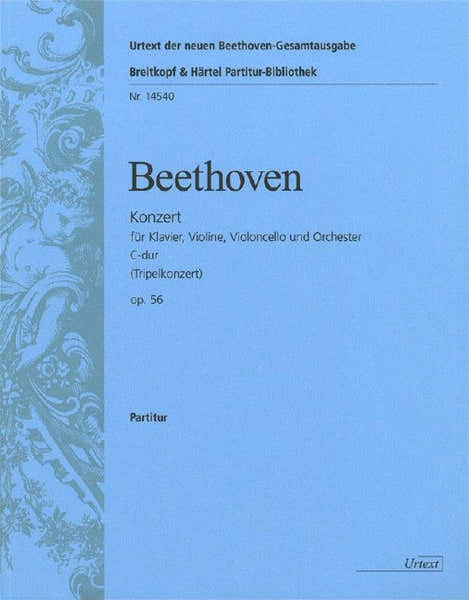 Edition Breitkopf Beethoven - Concerto In C Major Op. 56