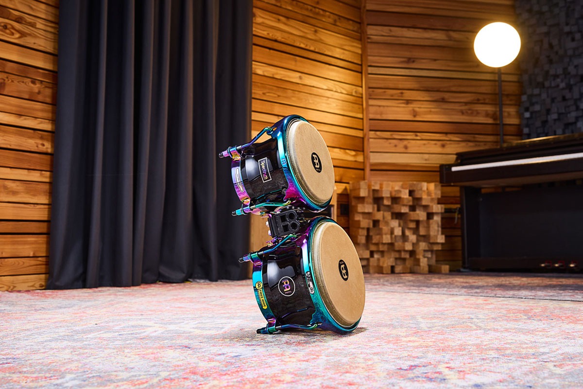Marathon Spectrum Series Bongo 7" Macho & 8 1/2" Hembra - Phantom Black