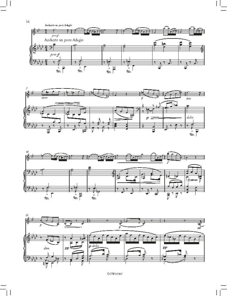Sonata No. 1 For Clarinet And Piano