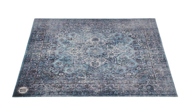 RWP185-TRQ - Pro X-Heavy 7kg Road Worn Turquoise Persian - Drum Mat 1.85 x 1.60m