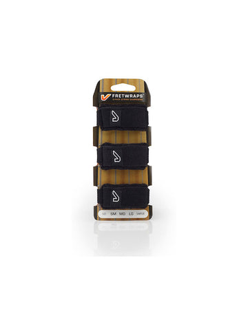 FretWraps 3-Pack Black - Small