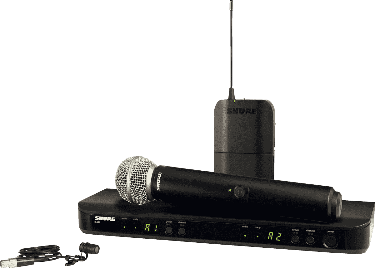 HF Combo Lavalier/Handheld System