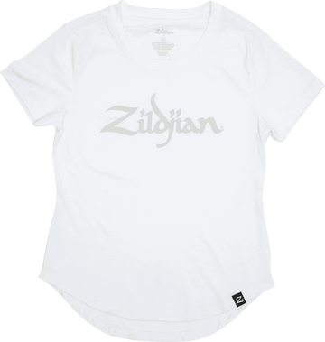 Size L - Zildjian Women's White T-Shirt