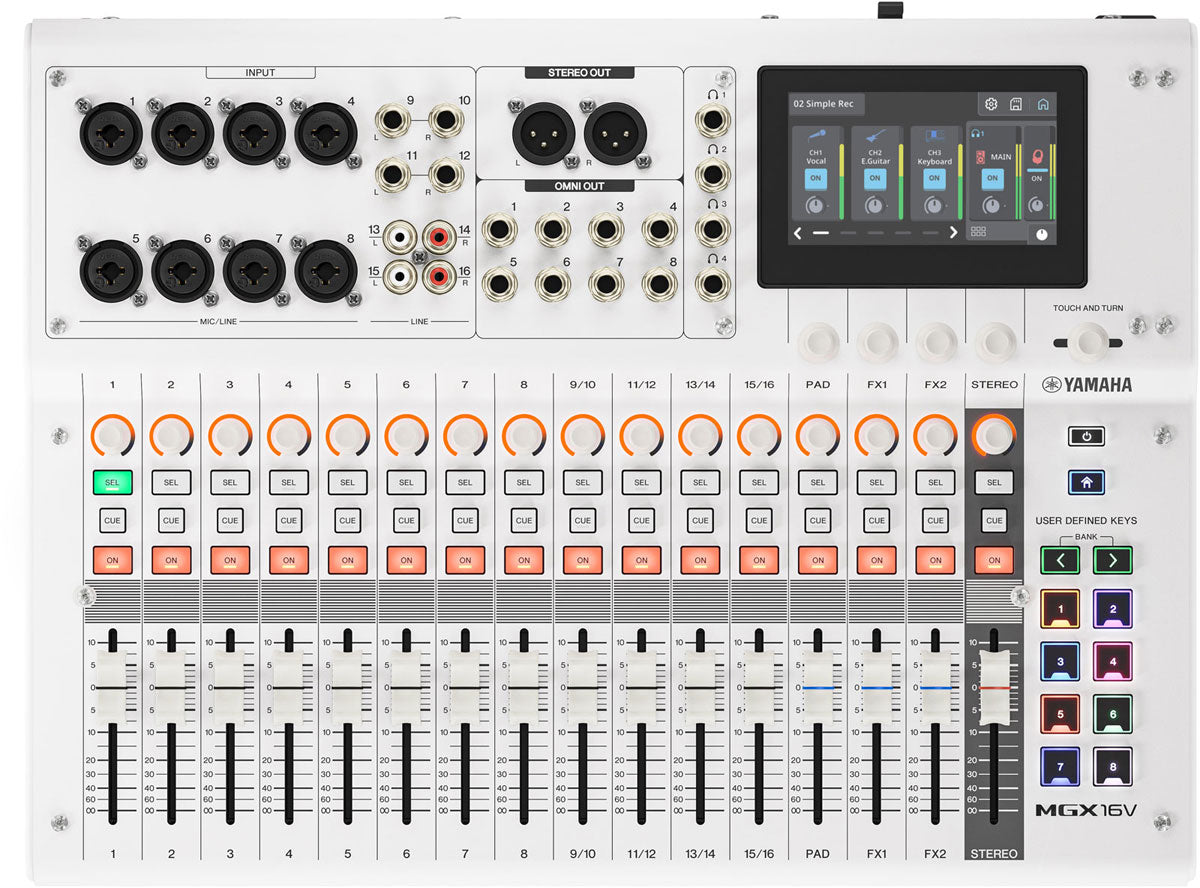 Yamaha MGX16V W