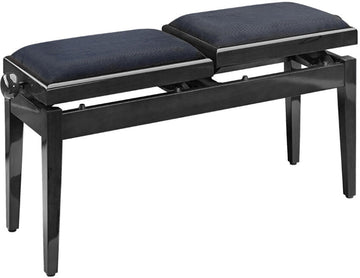 PB245 BKP VBK Keyboard Bench, Black Lacquer