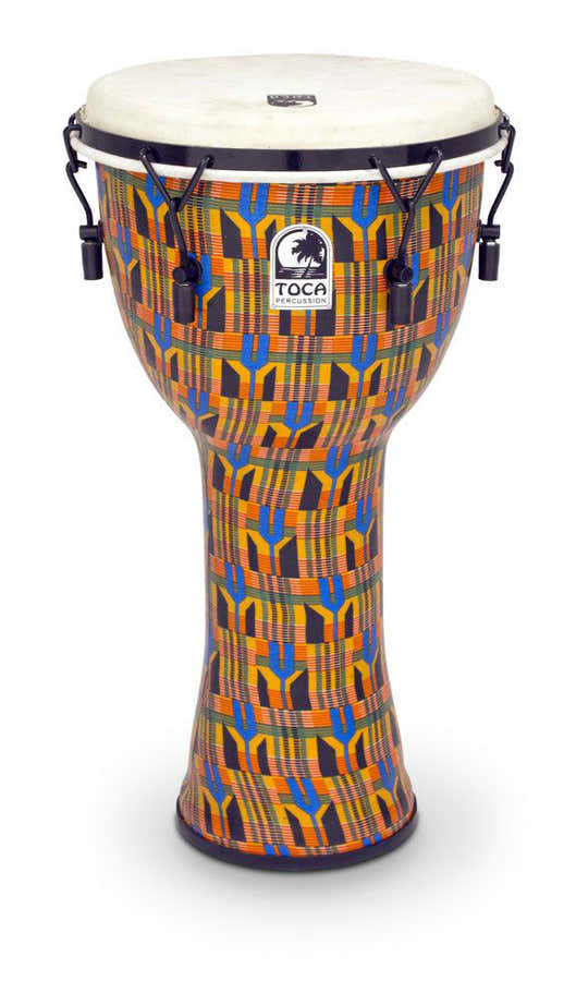 DJEMBE FREESTYLE MECHANICALTUNED KENTE CLOTH 10 SFDMX-10K