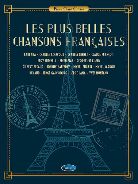 Carisch Les Plus Belles Chansons Francaises