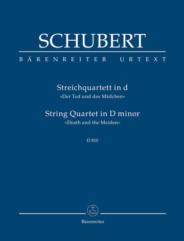 Schubert F. - La Jeune Fille et La Mort D 810 - Score