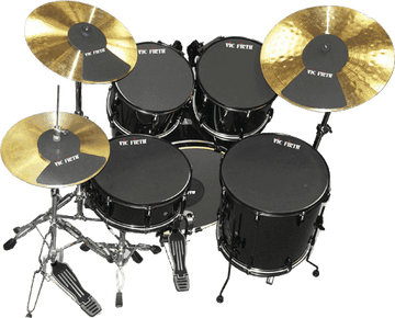 MUTEPP7 DRUMSET MUTE 10/12/14/14/18 + HI-HAT + 2 CYMBALS