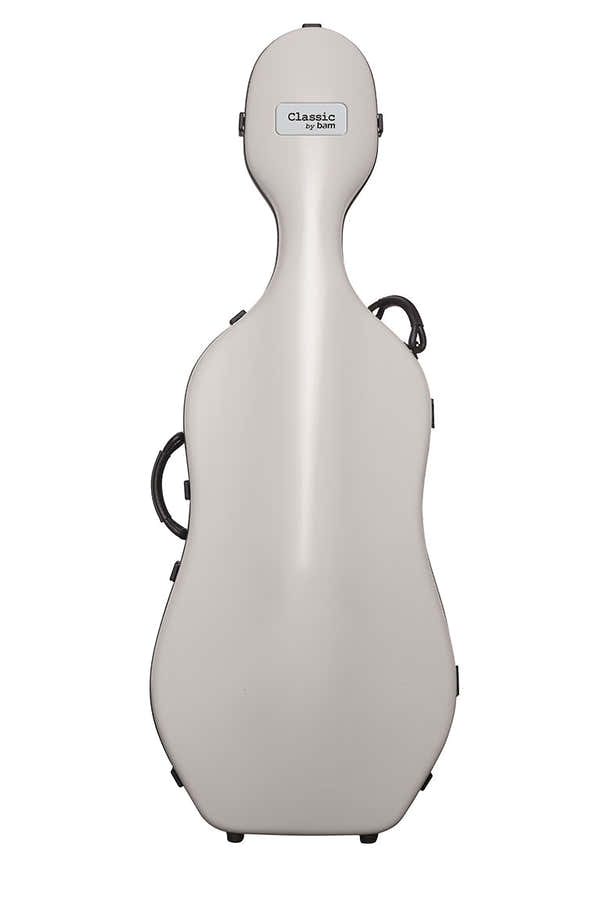 Cello Case 4/4 Classic + Wheels - Light Grey