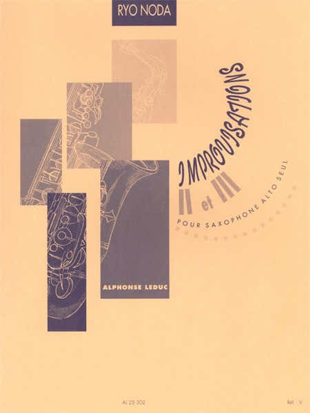 Noda Ryo - Improvisation 2 & 3 - Saxophone Alto Seul