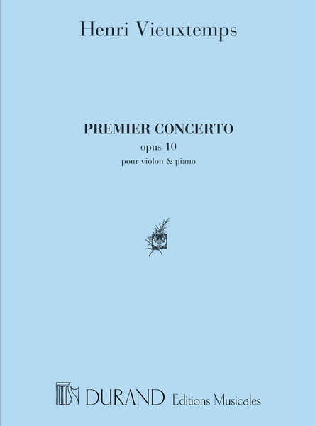 Durand Concerto N 1 Violon