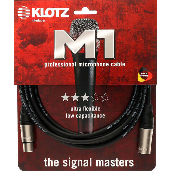 Klotz M1K1FM0200 - XLR F / XLR M - 2 M