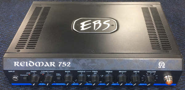 EBS Bass Amp Head Reidmar 752 (750 W Under 2 Ohms) - B-stock