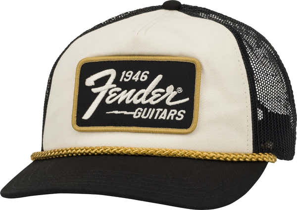Fender 1946 Gold Braid Hat Cream/Black