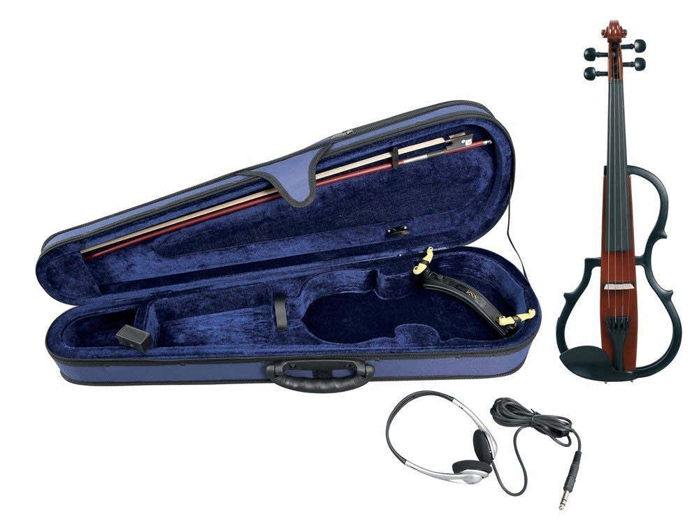 Electric Violin 4/4 - Reddish Brown