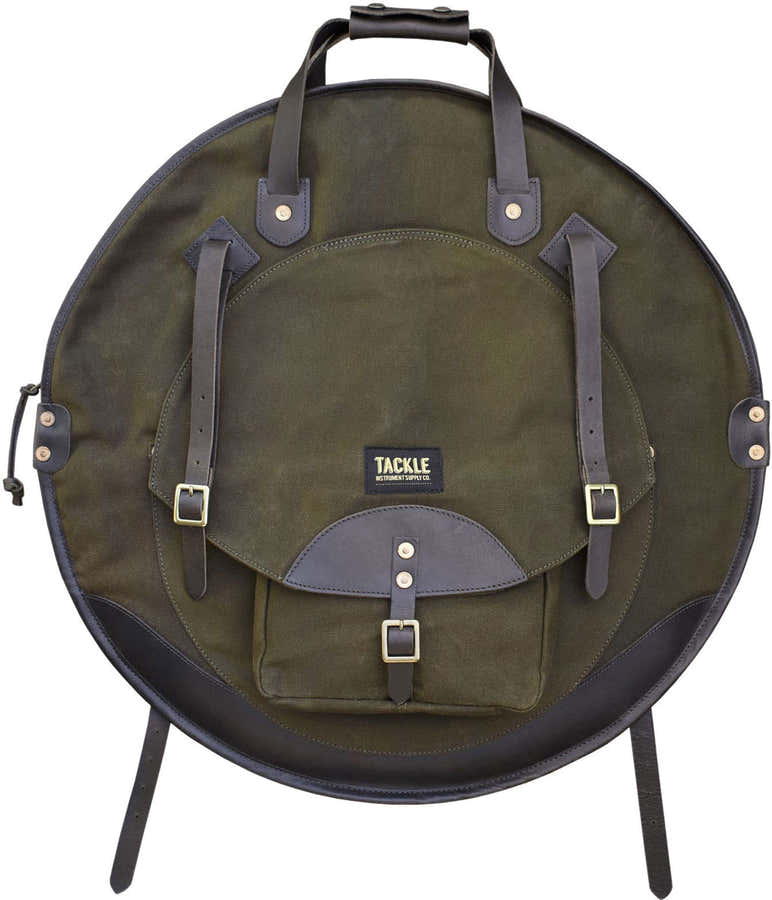 Cymbal Bag 24" Backpack - Green/Dark Brown