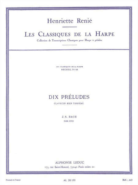 Leduc 10 Préludes