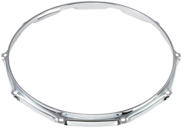 HB25-14-10S - 14" 10 Holes Snare Side Chromed Brass 2.5mm Super Triple Flange Drum Hoop