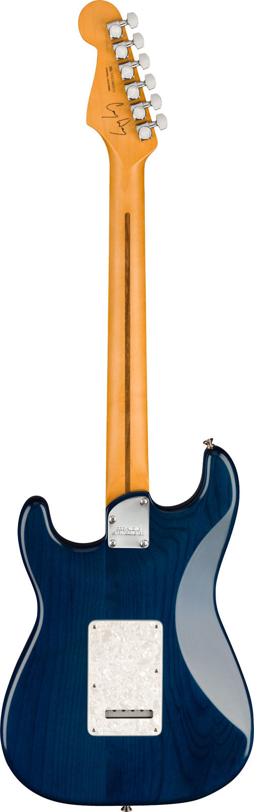 Stratocaster Signature Corry Wong RW Sapphire Blue Transparent