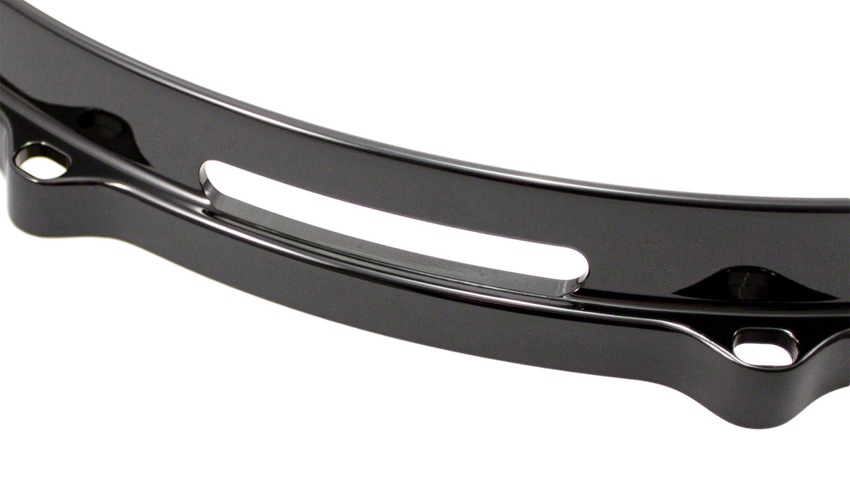HDC3-14-8SBK - 14" 8 HOLES SNARE SIDE BLACK 3MM DIE CAST DRUM HOOP