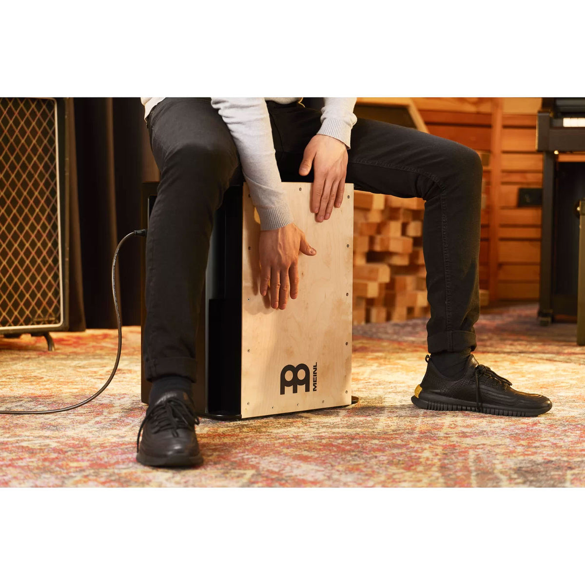 PSUBCAJ6B - Pre-amplified Cajon Subwoofer