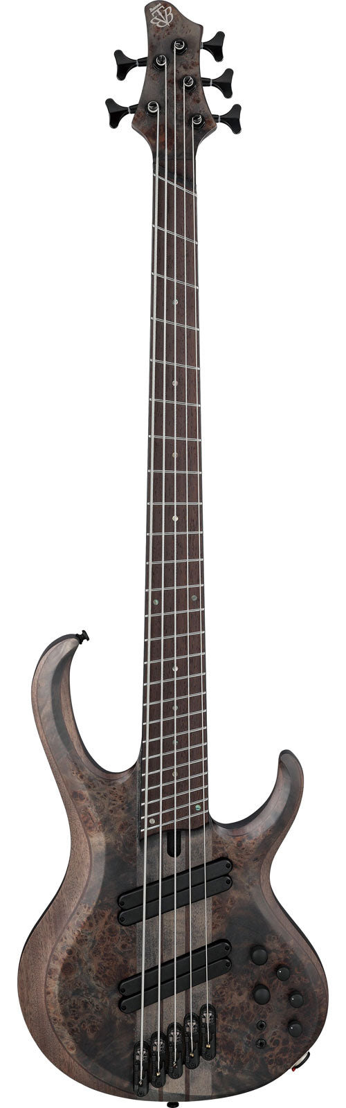 Ibanez BTB805MS-TGF Transparent Gray Flat Bass Workshop