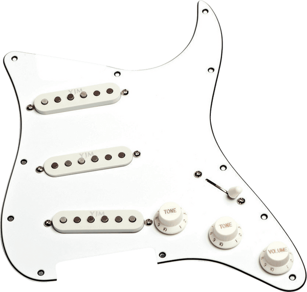 Seymour Duncan STK-S10PGD-W - YJM FURY STACK - PLATE WHITE
