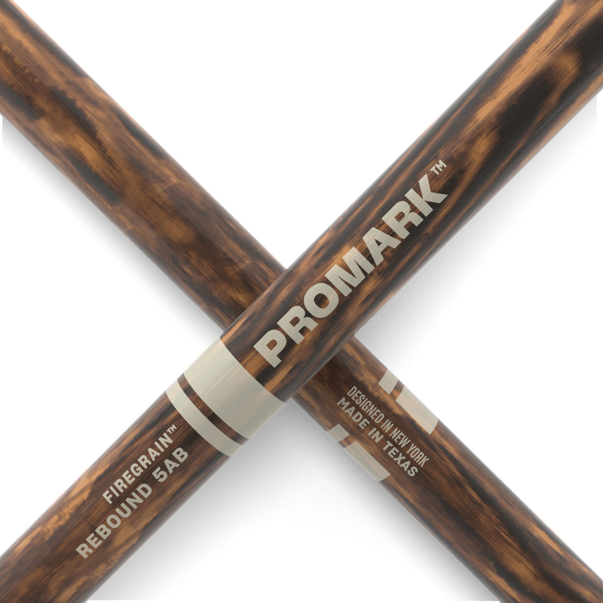 R5ABFG - Rebound 5AB FireGrain Hickory Drumstick Acorn Wood Tip
