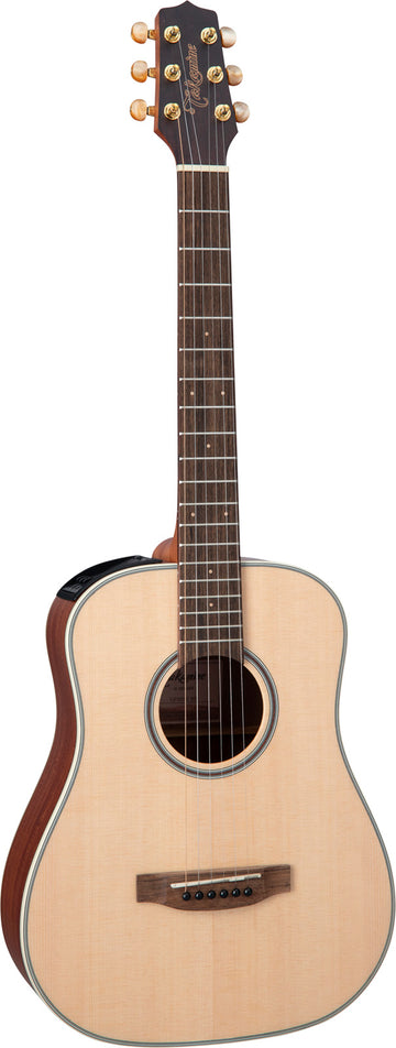 GP3HSE 3/4 Takamini Dreadnought Electro Natural Satin