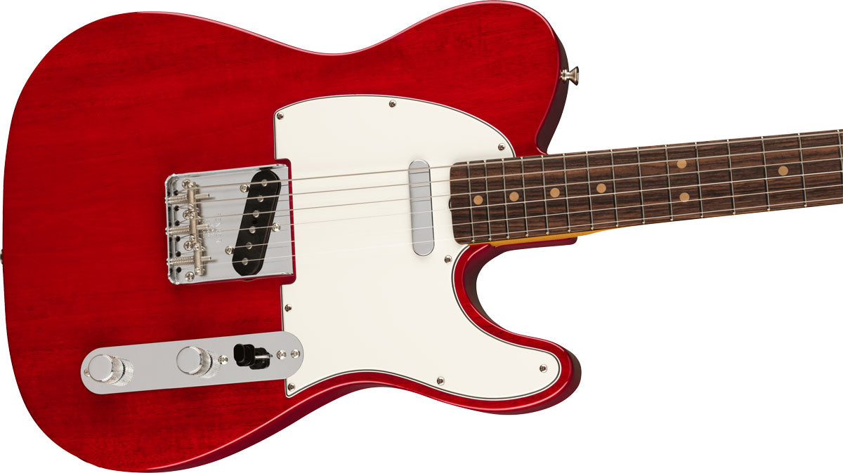 Telecaster 1963 American Vintage II RW Crimson Red Transparent