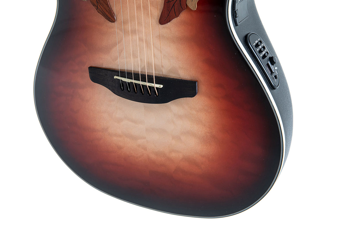 Celebrity Elite Plus Mid Cutaway Lefthand Ruby Burst