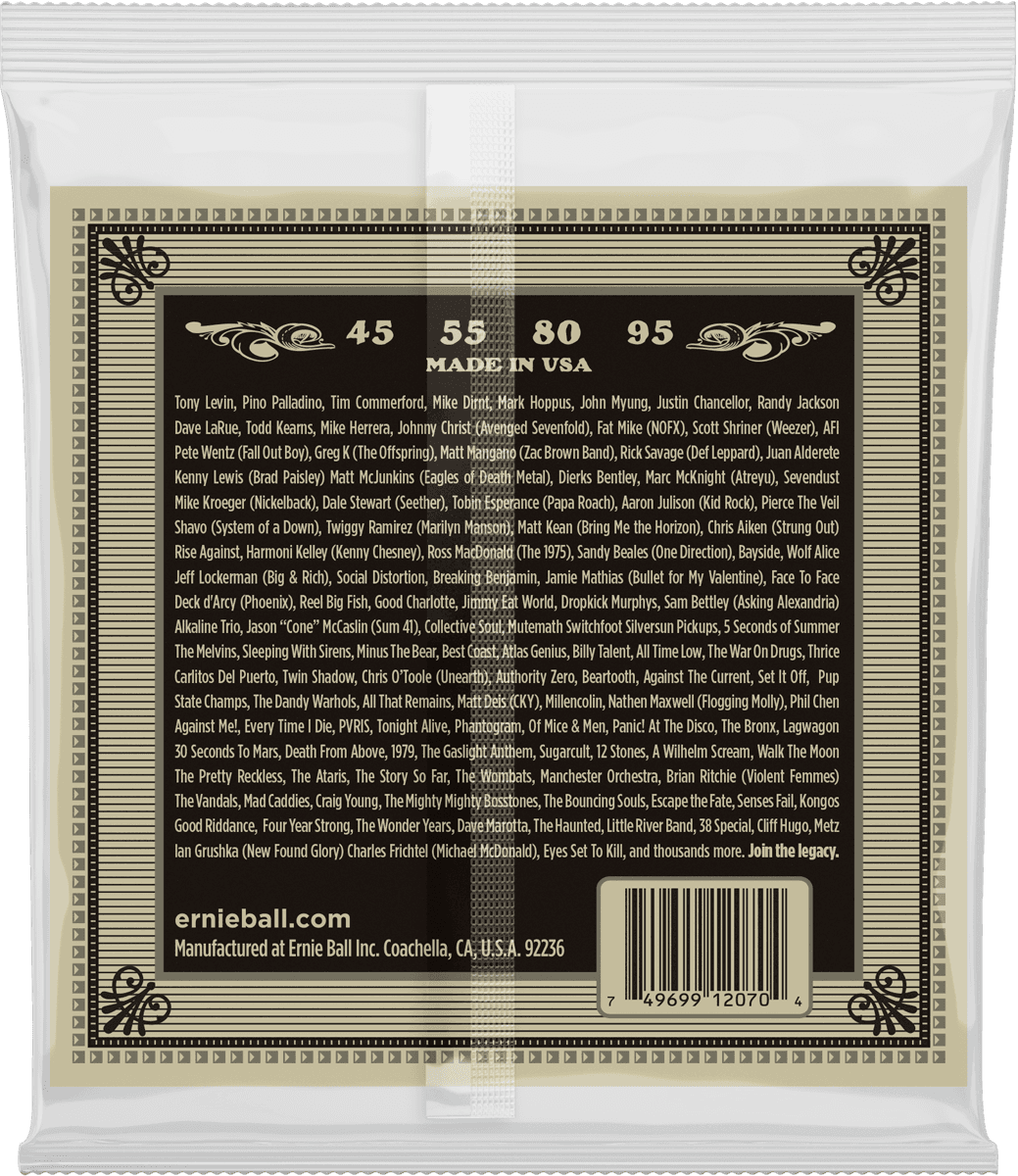 2070 Earthwood Acoustic Bass 45-95