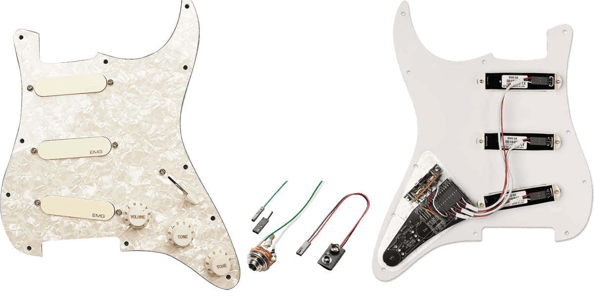 DG20 Pro Series Strat Pickguard Collection