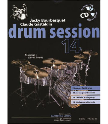 BOURBASQUET/GASTALDIN/MELOT - DRUM SESSION VOL.14 + CD