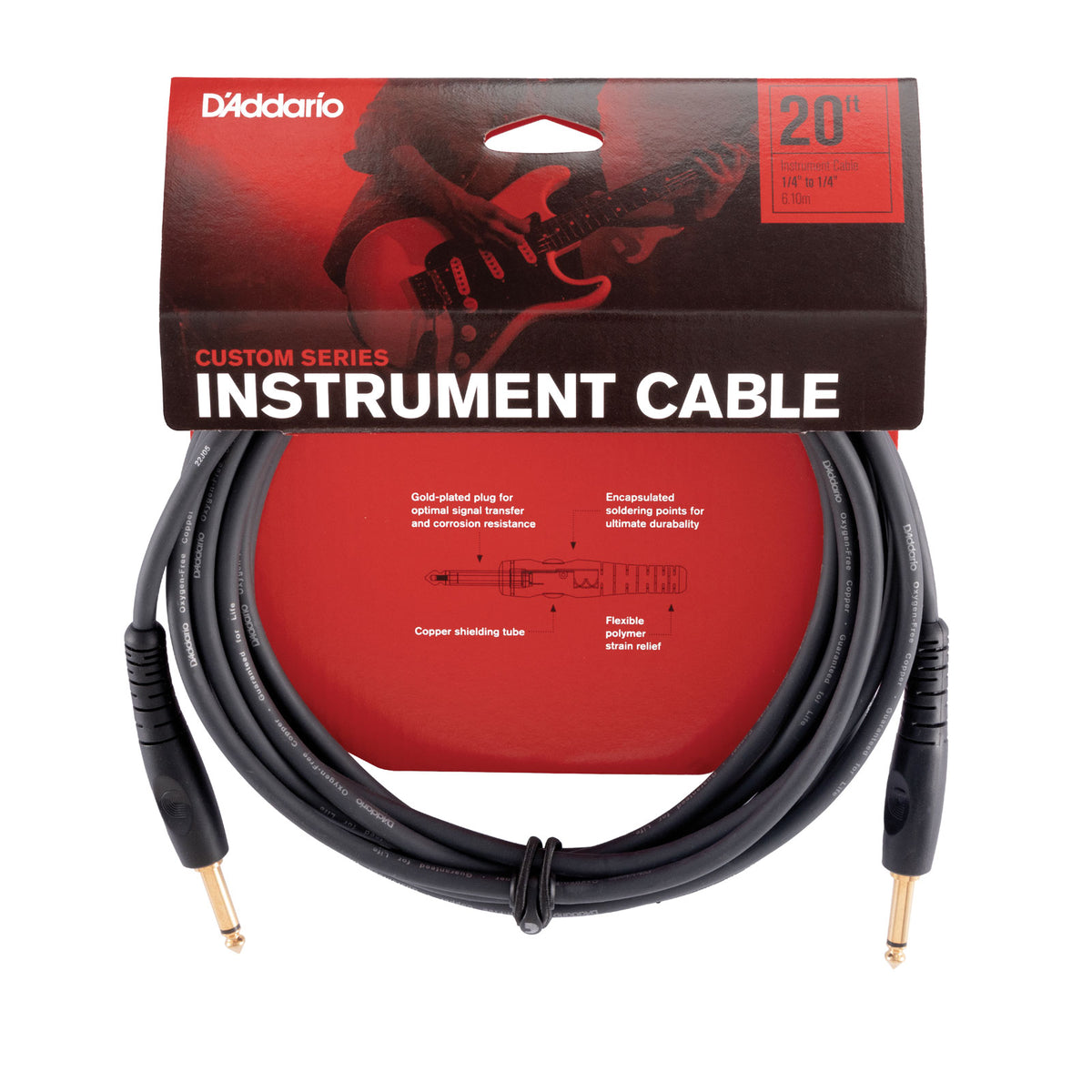 Custom Series Instrument Cable 20 Feet