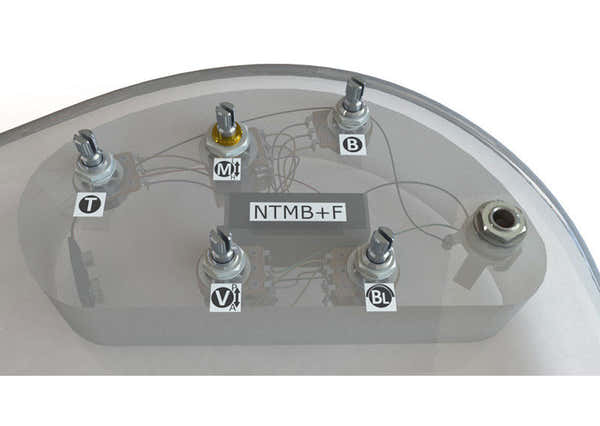 HR-5.2ap/918 3 Bands 5 Knobs (Vol P/P Bal. Treble Mid Bass)