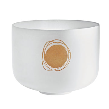 MEINL SONIC ENERGY PLANETARY TUNED CRYSTAL SINGING BOWL 12" SCHUMANN RESONANCE