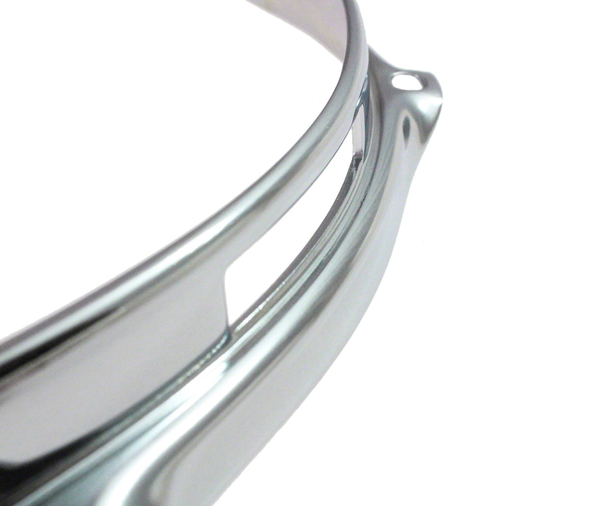 HS23-12-8S - 12" 8 HOLES SNARE SIDE 2.3MM S-STYLE TRIPLE FLANGE DRUM HOOP
