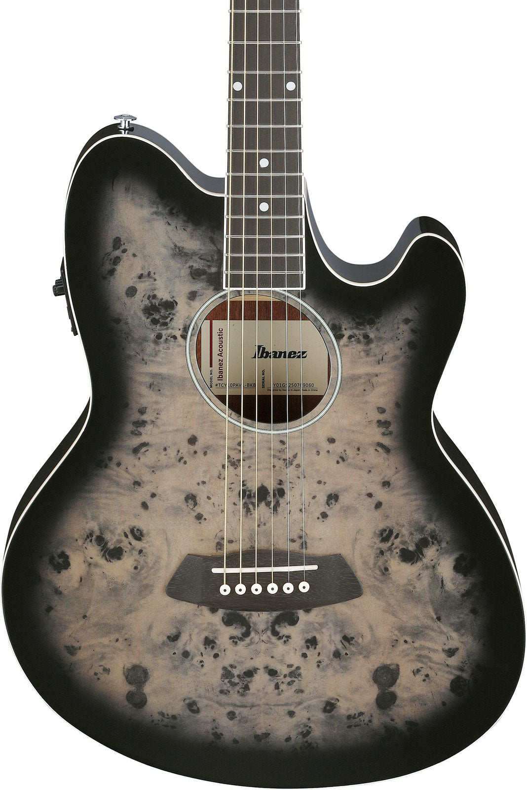 TCY10PABKB Talman Transparent Brown Black Burst