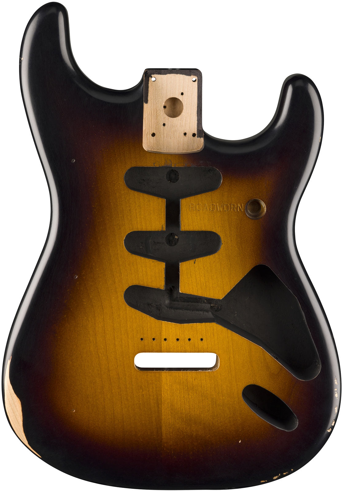 ROAD WORN 50'S STRATOCASTER SSS ALDER BODY 2-TONE SUNBURST
