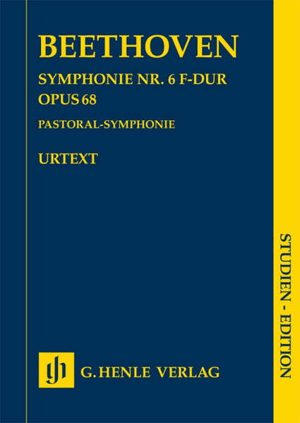 Henle Verlag Beethoven L.V. - Symphonie 6 "pastorale" Fa Majeur Op.68 - Conducteur