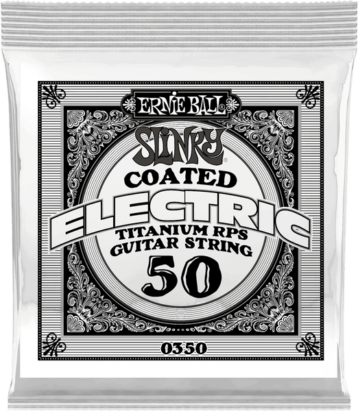 Ernie Ball .050 SLINKY COATED NICKEL WOUND ELECTRIC GUITAR STRINGS