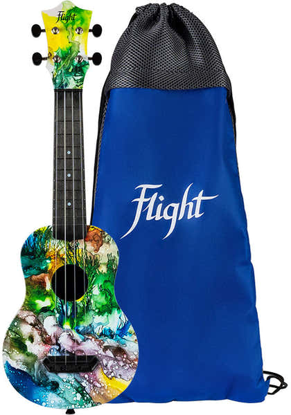Ultra Travel Soprano Ukulele - Underwater -