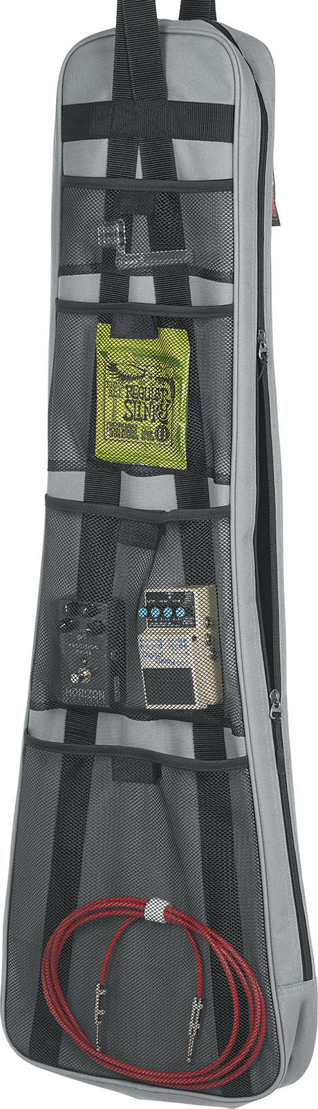 Hanging electric guitar gigbag