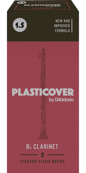 D'addario - Rico RICO PLASTICOVER BB CLARINET REEDS 1.5