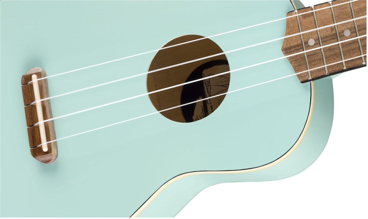 Venice Soprano Ukulele WN Daphne Blue